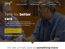Tablet Screenshot of ioraprimarycare.com